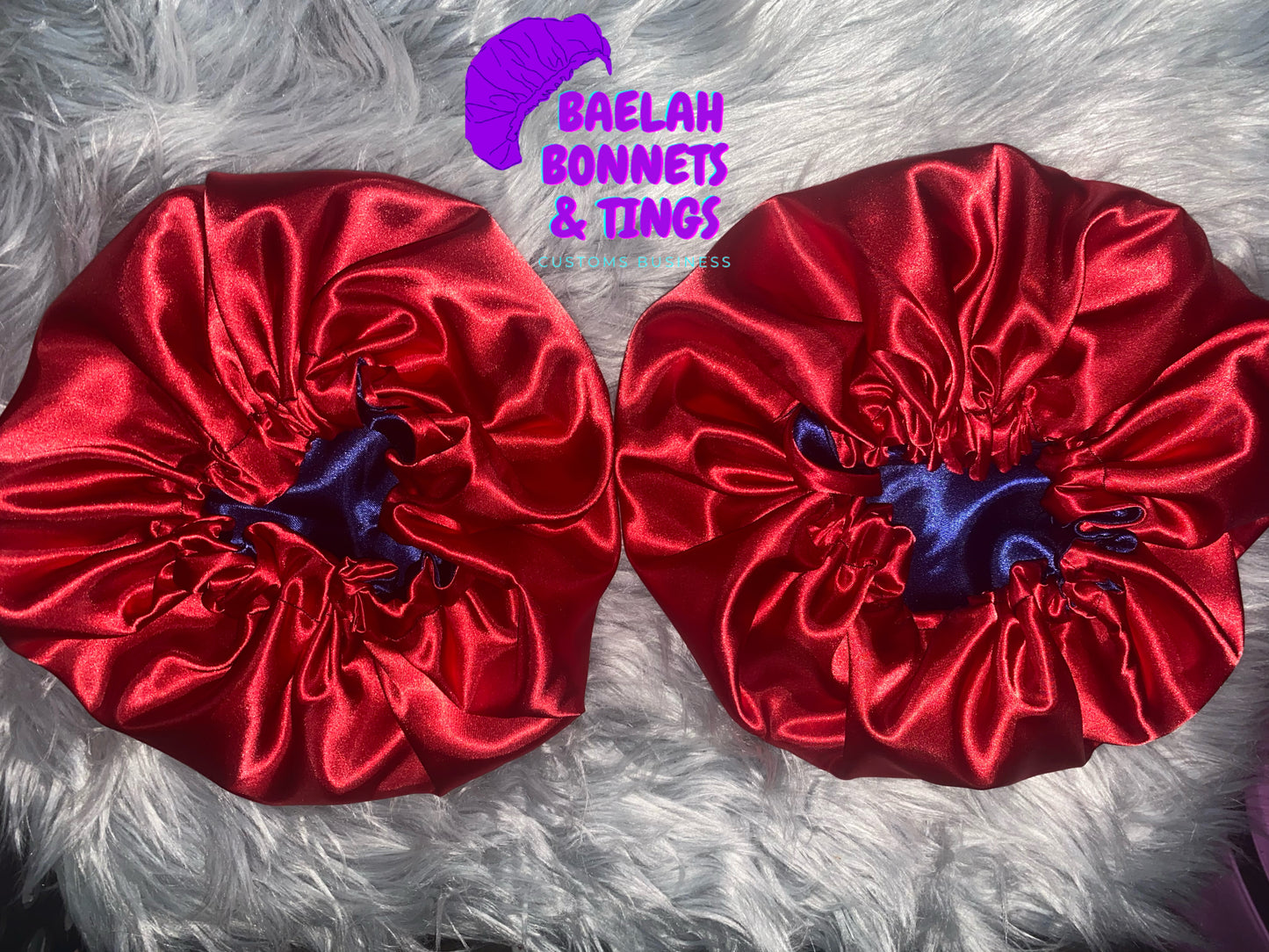 Satin Mommy & Me Bonnet Set