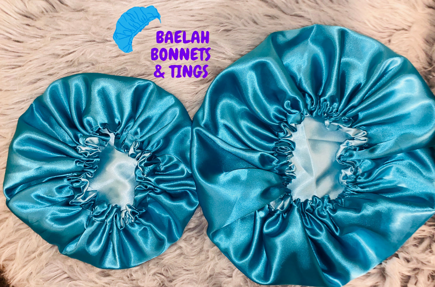 Satin Mommy & Me Bonnet Set