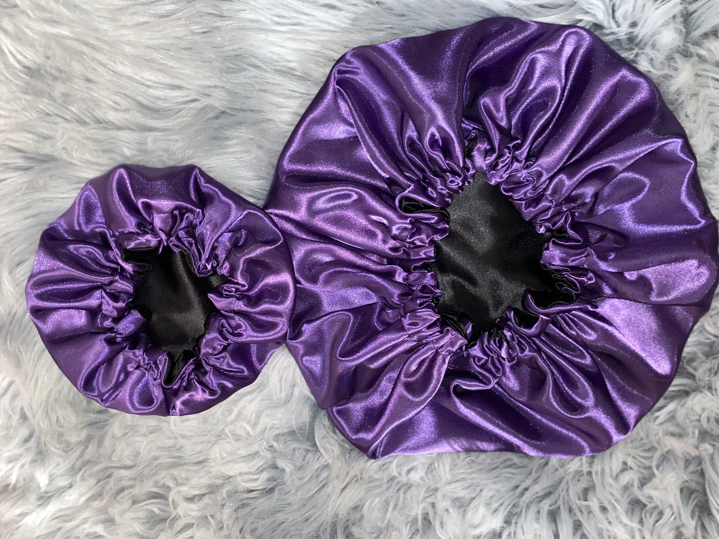Satin Mommy & Me Bonnet Set