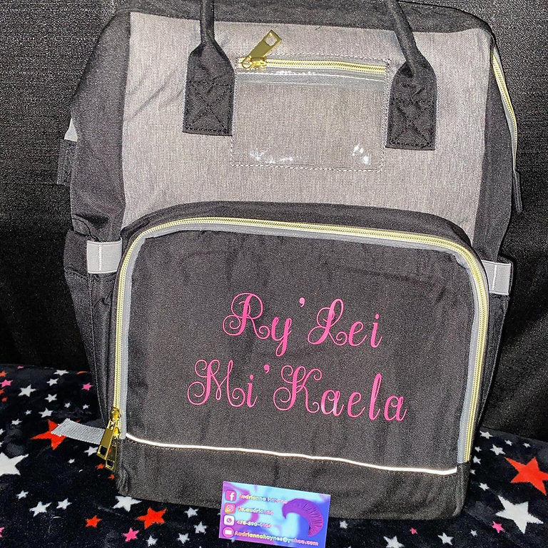Custom Diaper Bag